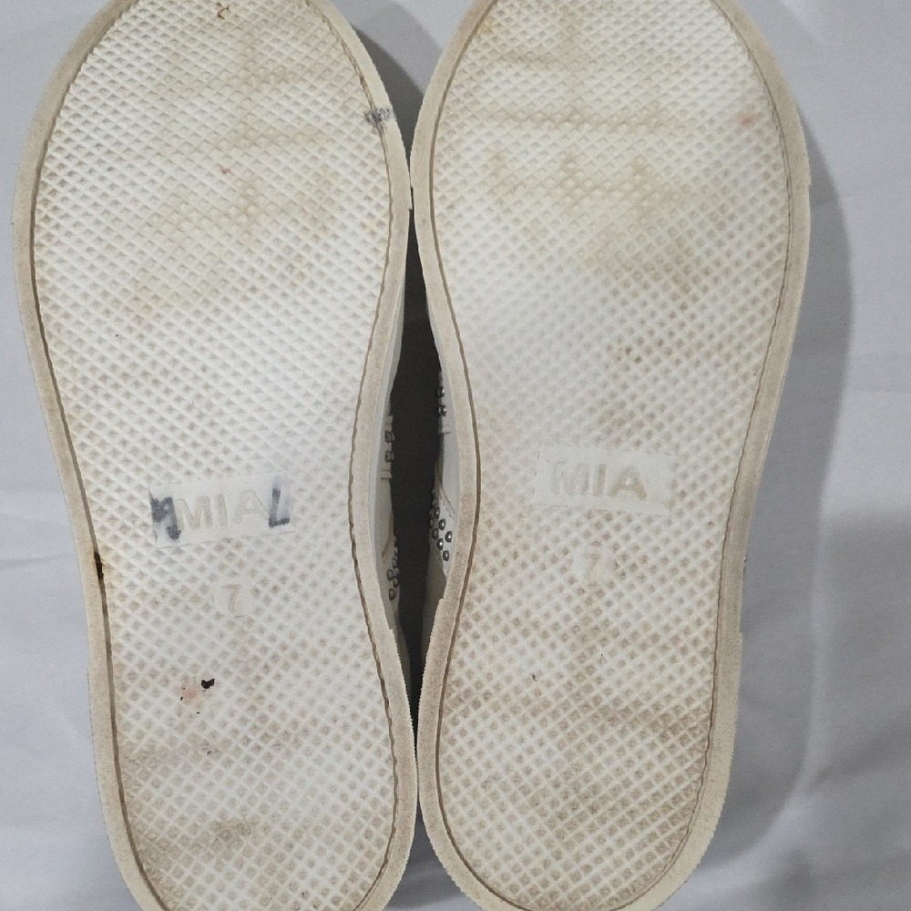MIA White Sneakers with Silver Studs - Picture 6 of 6